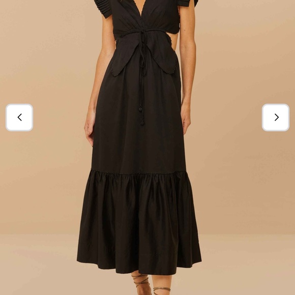 FARM Rio Black Maxi Dress - Picture 2 of 5